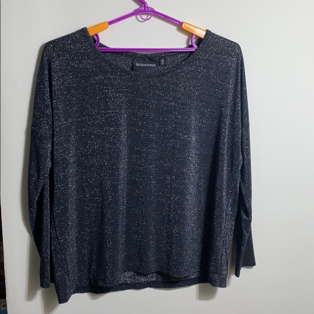 Minkpink Sparkly Top